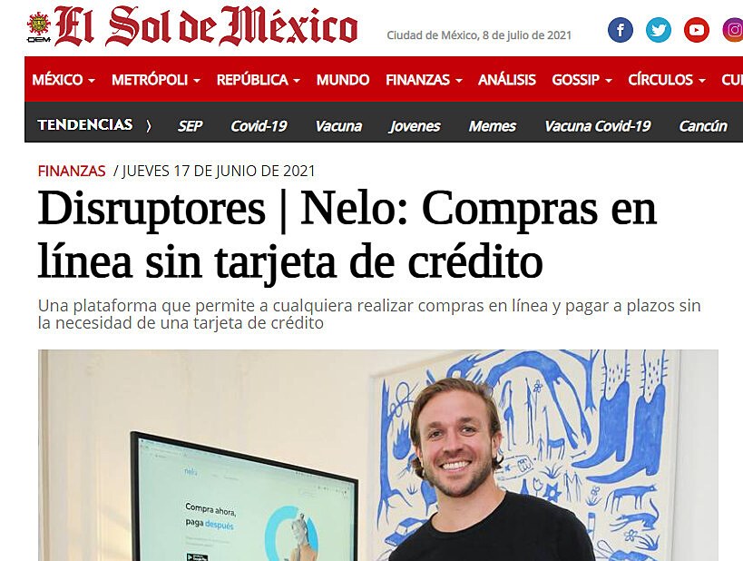 Nelo: Compras en lnea sin tarjeta de crdito